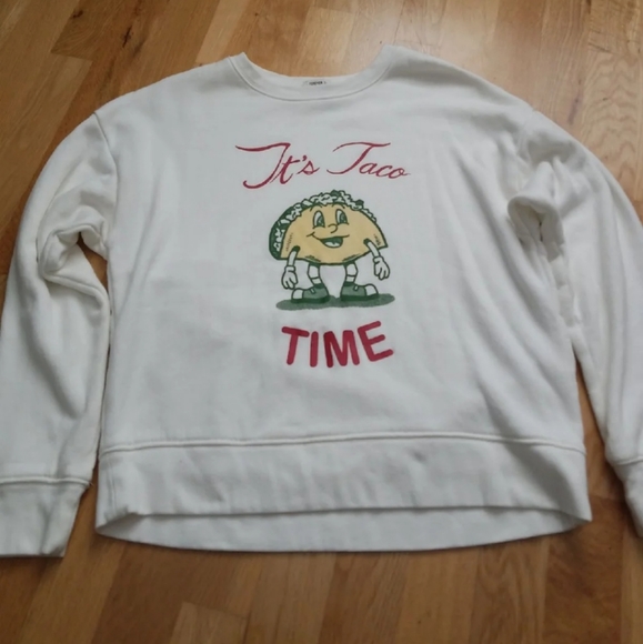 It's Taco Time sweatshirt - Picture 1 of 4